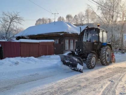 Расчистку дорог частного сектора контролируют депутаты Ивановской городской Думы, активисты ТОС и представители общественности