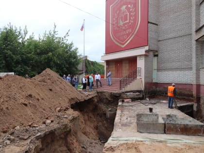 В ивановской гимназии № 30 ведется масштабный ремонт