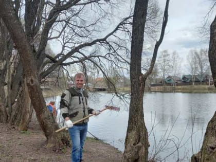 В Плёсе прошёл общегородской субботник