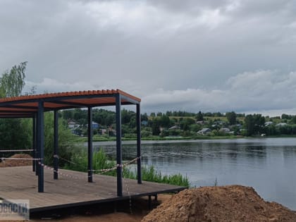 В КАМЕНКЕ БЛАГОУСТРАИВАЮТ НАБЕРЕЖНУЮ РЕКИ СУНЖА