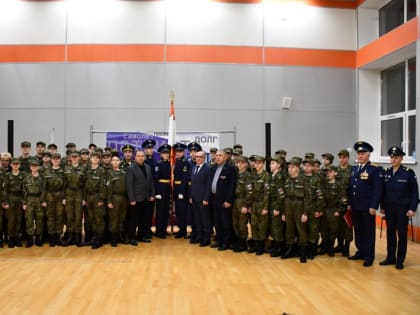 Церемония принятия присяги в военно-патриотической школе «Высота»