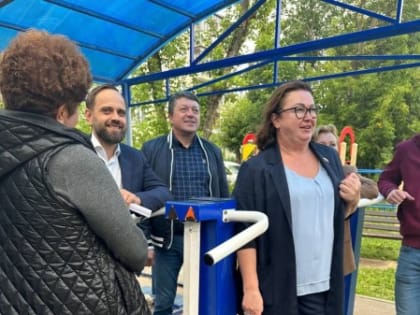 В Иванове в ТОСе «Спортивный» завершился последний этап благоустройства спортивной площадки