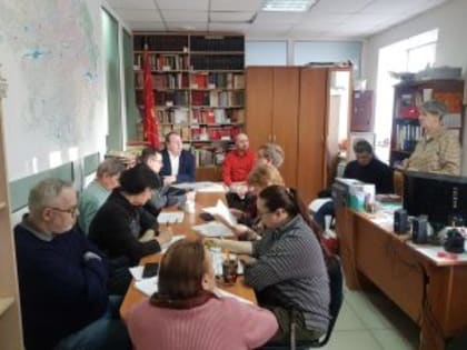 РАСШИРЕННОЕ ЗАСЕДАНИЕ БЮРО ИВАНОВСКОГО ГОРКОМА КПРФ ОБСУДИЛО ИТОГИ РАБОТЫ ЗА ПРОШЛЫЙ ГОД И ОПРЕДЕЛИЛО ЗАДАЧИ НА 2023 ГОД