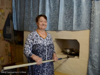 Жительнице деревни Снегирево Южского района исполнилось 90 лет