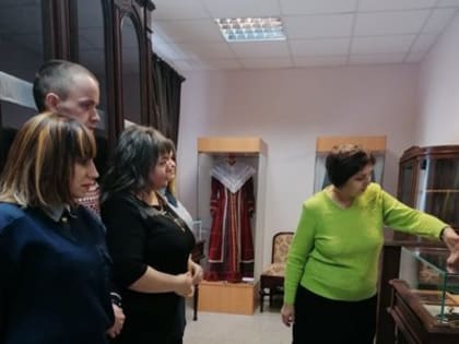 Сотрудники уголовно-исполнительной инспекции посетили музей