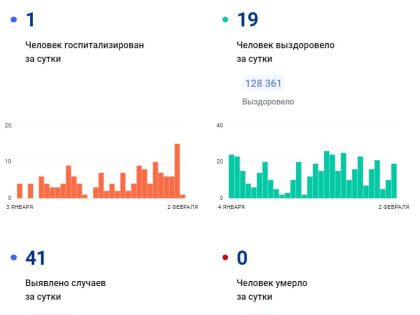 41 ковид диагноз поставили 2 февраля в Ивановской области