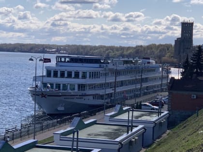 В навигацию 2023 года к Кинешме пришвартуются порядка 140 теплоходов