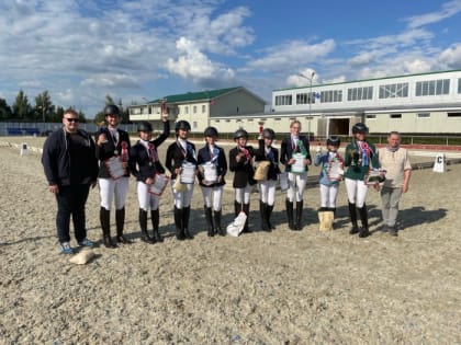 Юные ивановские наездники успешно выступили на соревнованиях в Московской области