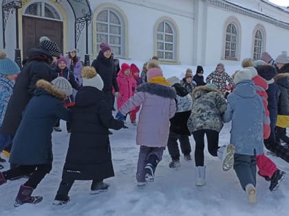 В Центре развития творчества детей и юношества прошла игровая программа «Встреча Масленицы»