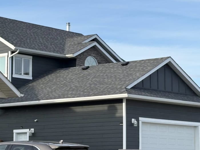 New roof installed by JD Construction in the Vancouver area