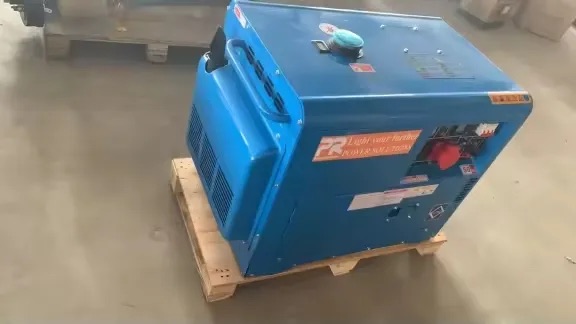 Blue Portable Diesel Generator