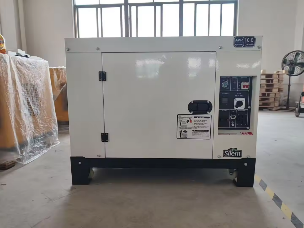 White Silent Diesel Generator