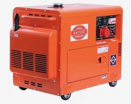 Orange Silent Diesel Generator