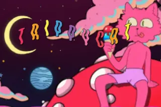 Trippy Cat