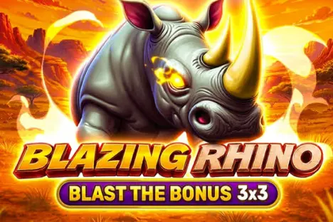Blazing Rhino: Blast The Bonus 3x3
