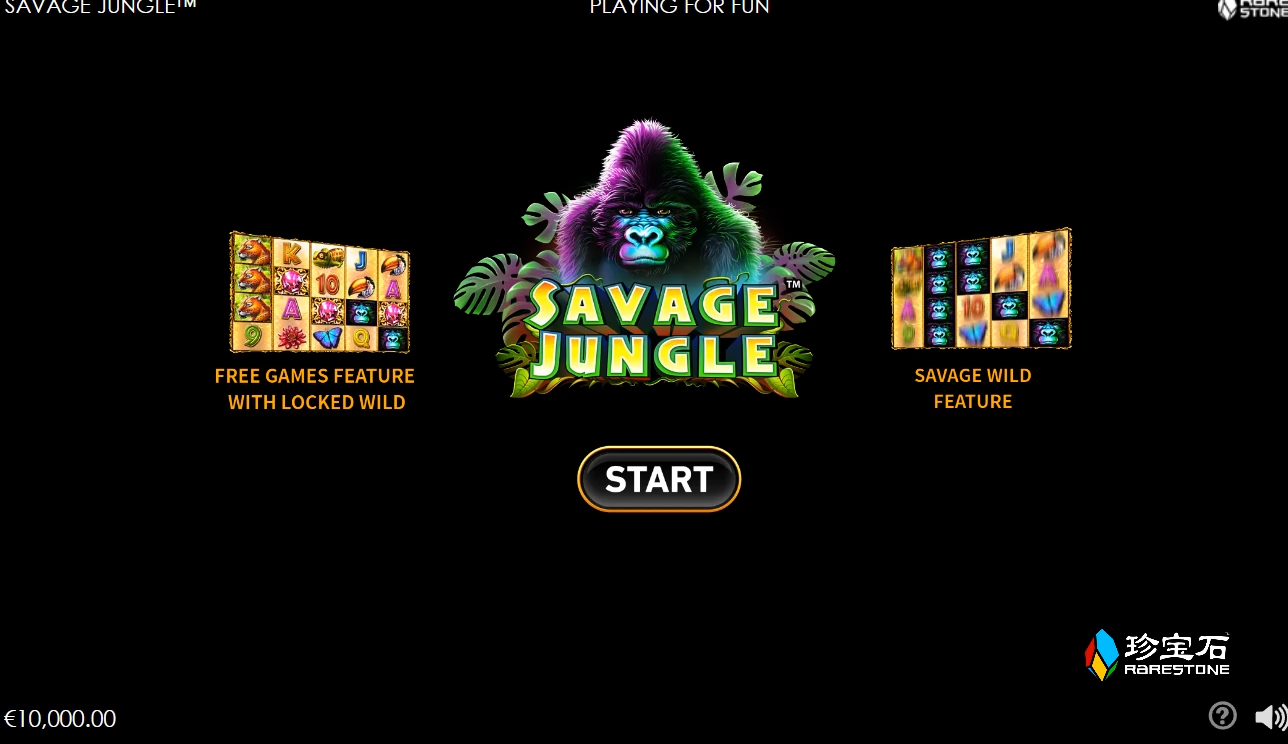Savage Jungle Demo Background
