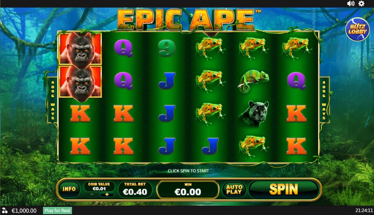 Epic Ape Demo Background