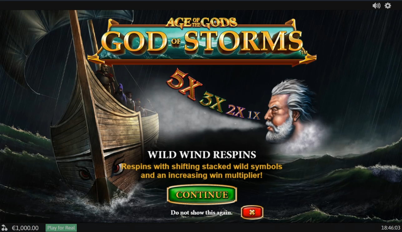 God of Storms: Age of the Gods Demo Background