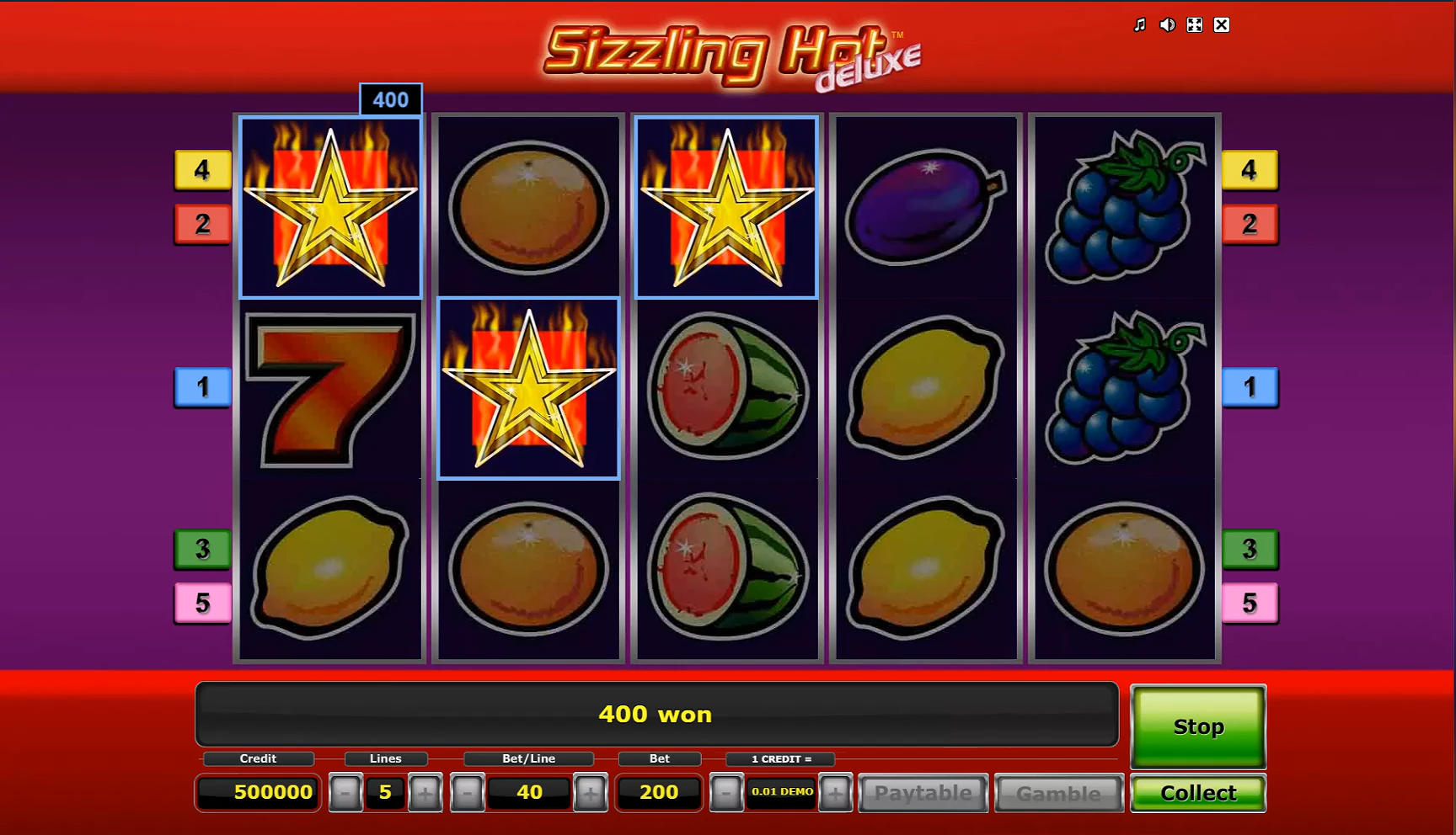 Screenshot 5 for Sizzling Hot Deluxe