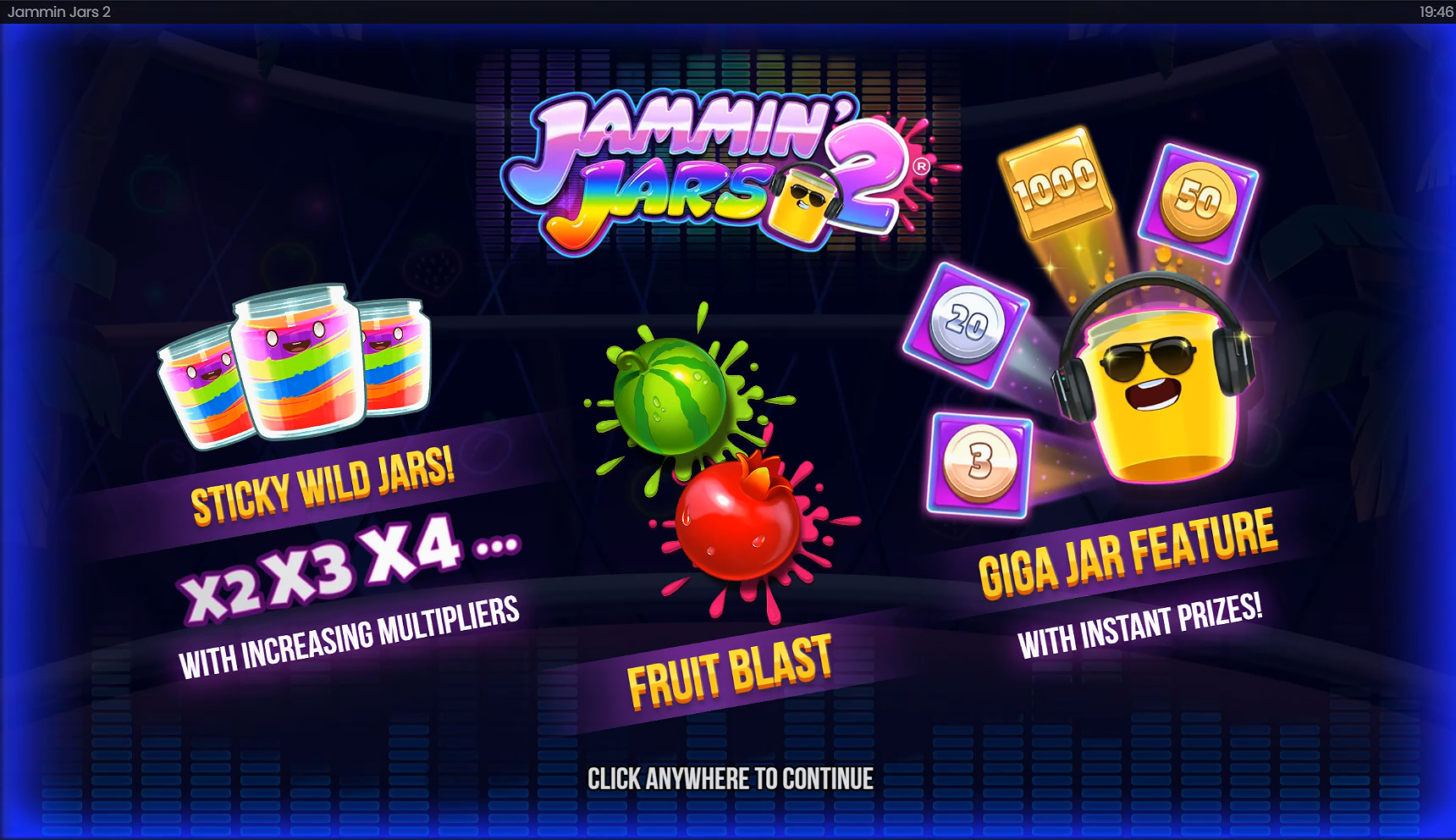 Jammin' Jars 2 Demo Background