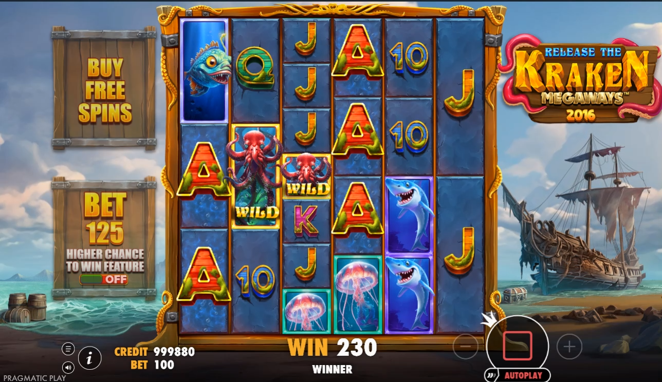 Screenshot 3 for Release the Kraken: Megaways
