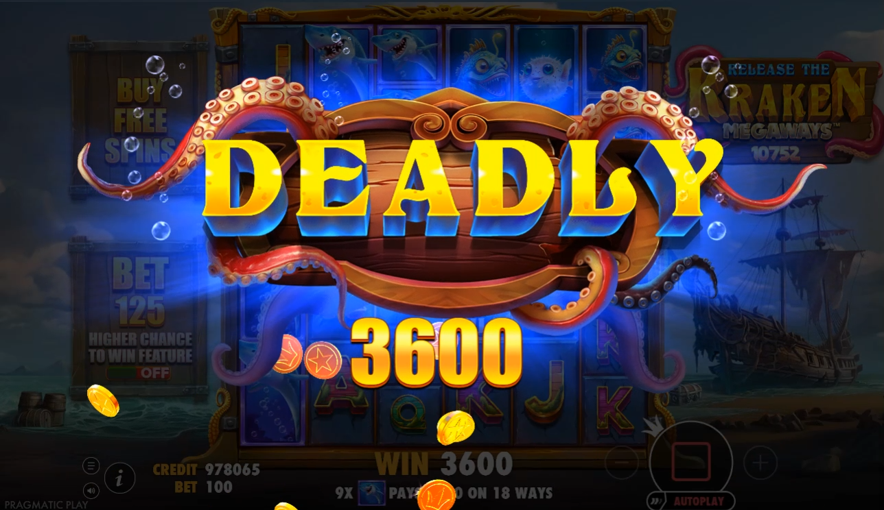 Screenshot 4 for Release the Kraken: Megaways