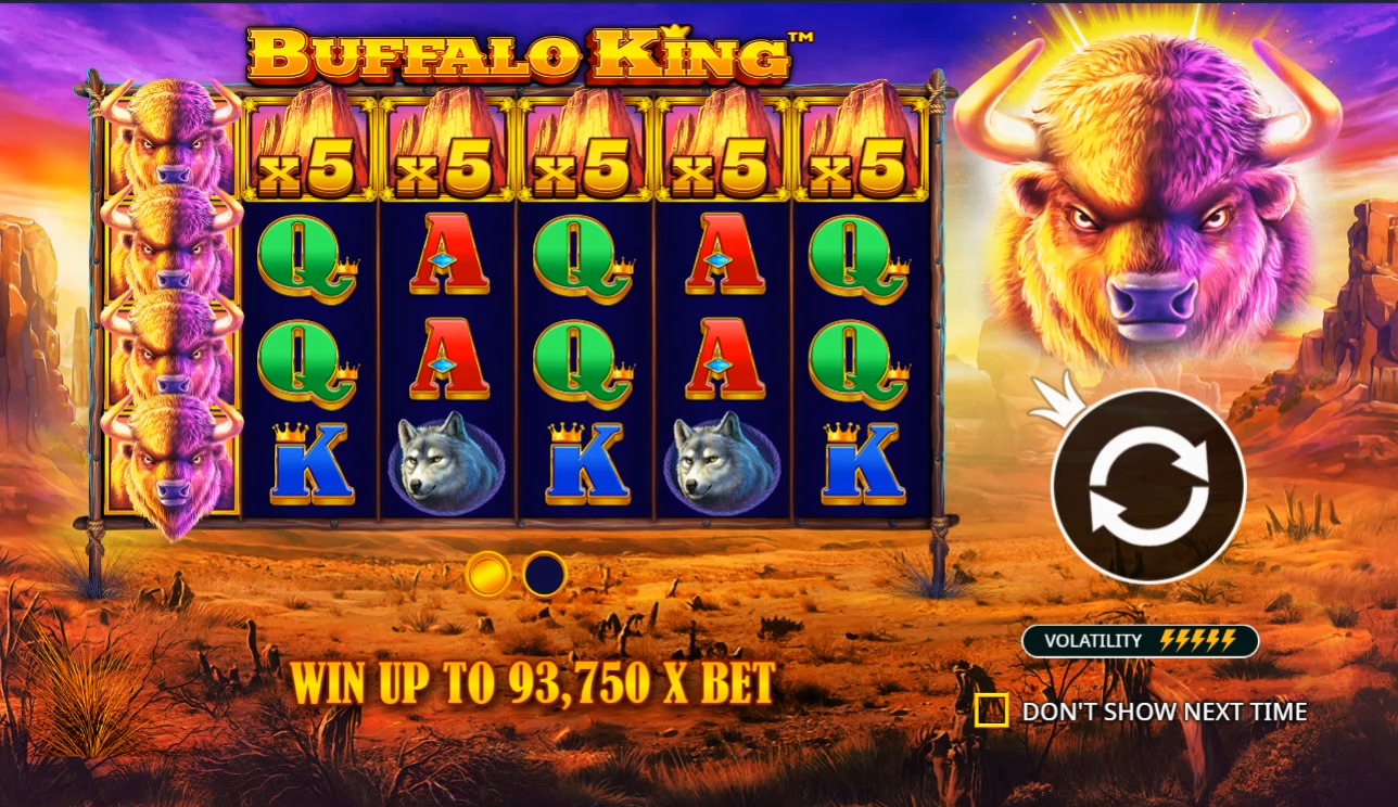 Buffalo King Demo Background