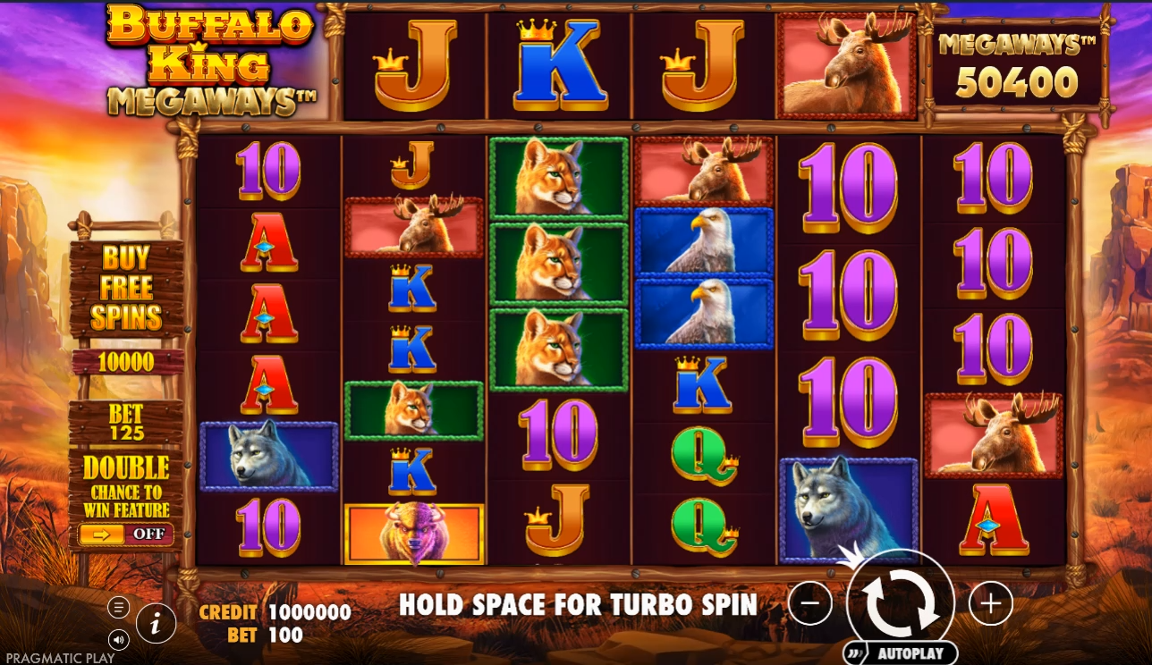 Screenshot 2 for Buffalo King: Megaways