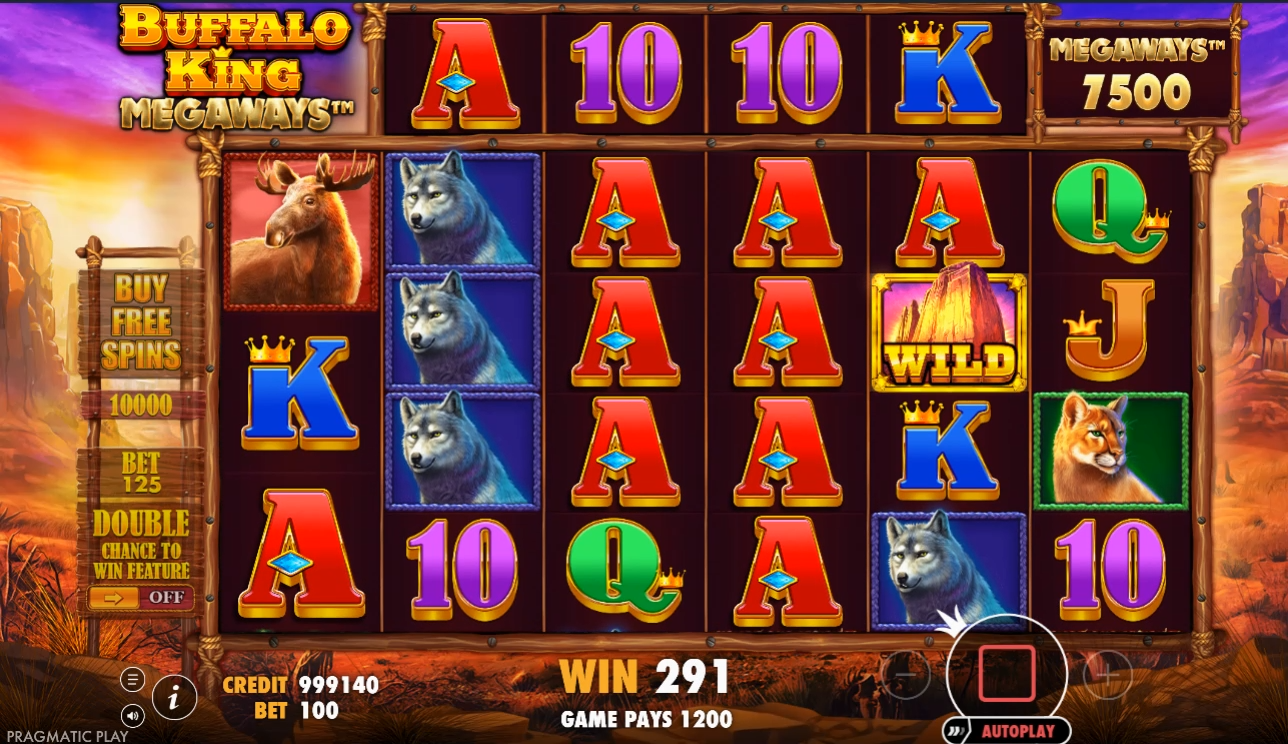 Screenshot 3 for Buffalo King: Megaways