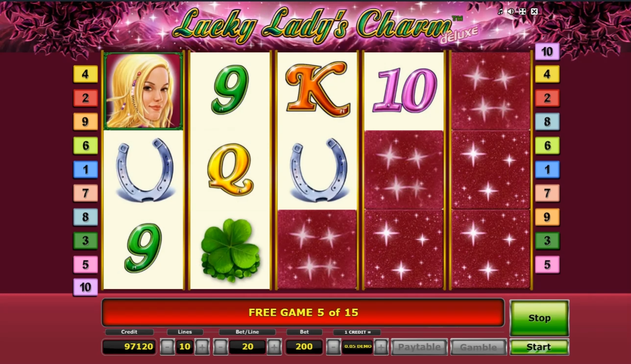 Screenshot 5 for Lucky Lady's Charm Deluxe