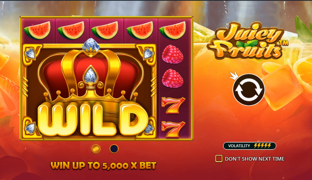 Juicy Fruits Demo Background