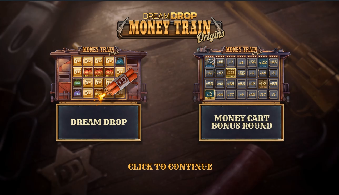 Money Train Origins: Dream Drop Demo Background