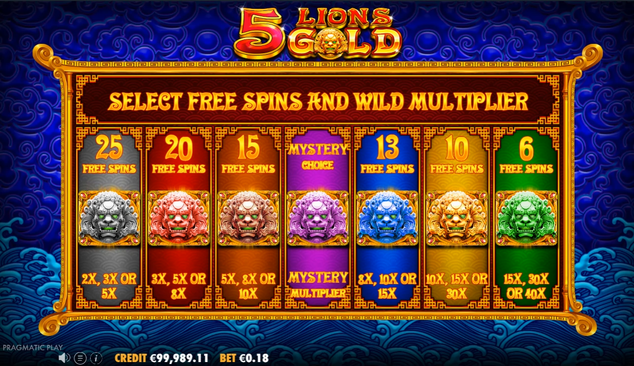 Screenshot 5 for 5 Lions Gold