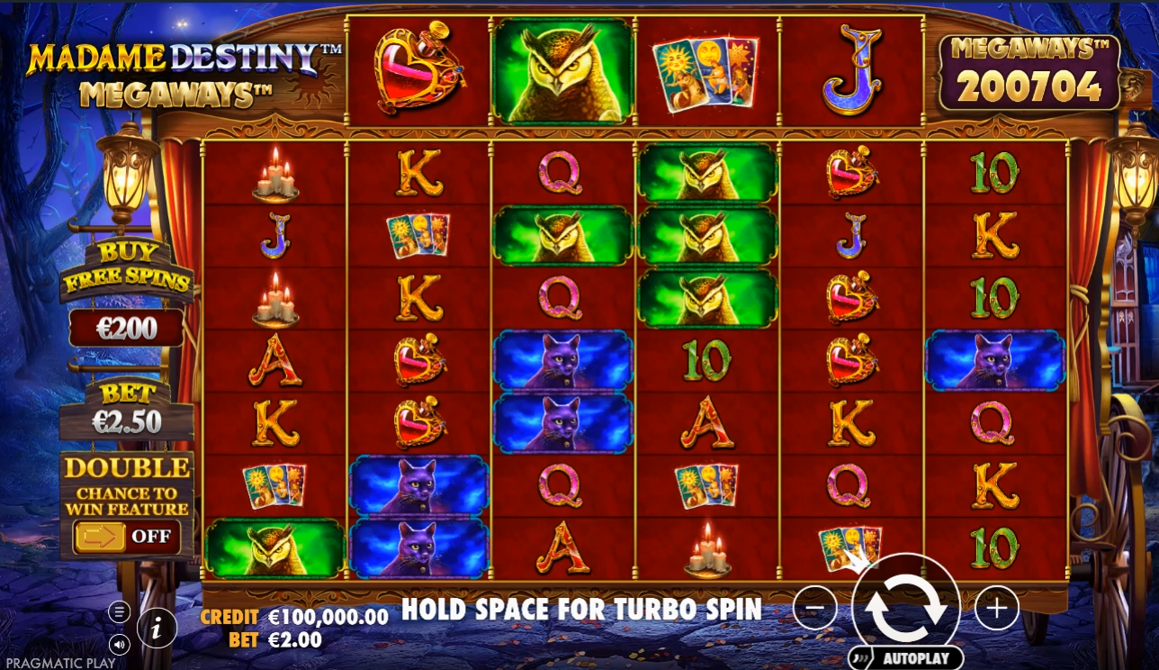 Screenshot 2 for Madame Destiny: Megaways