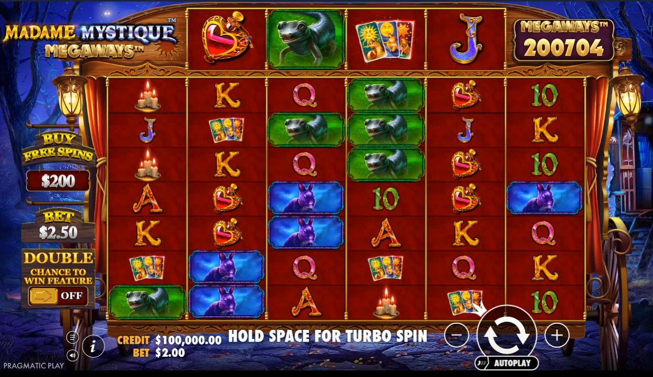 Screenshot 2 for Madame Mystique: Megaways