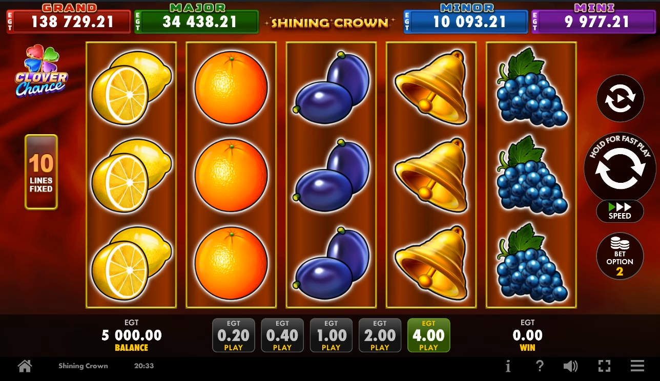 Shining Crown Demo Background