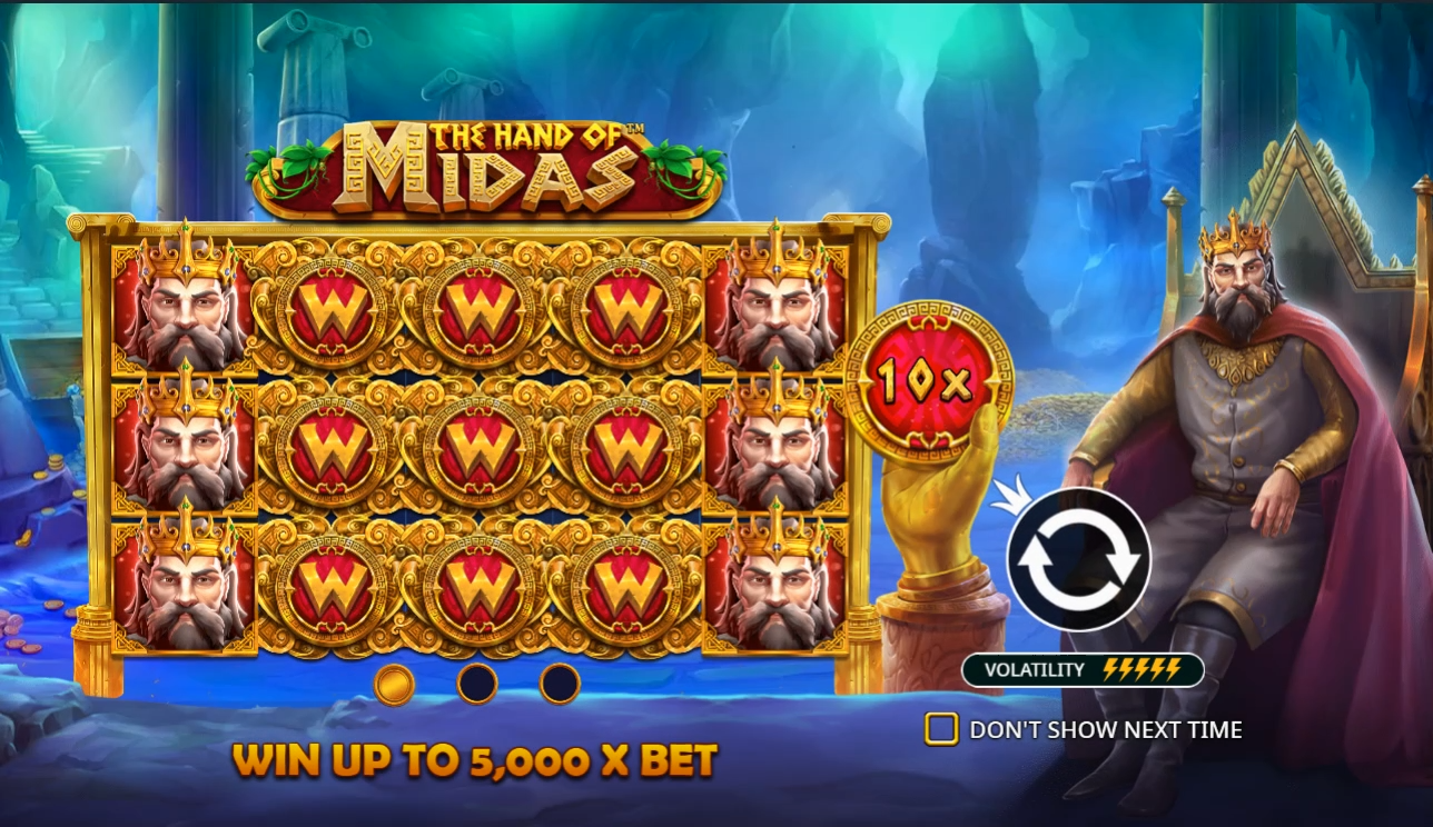 The Hand of Midas Demo Background