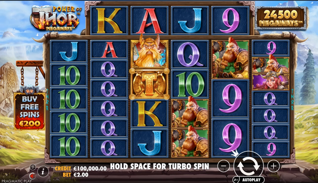 Screenshot 2 for Power of Thor: Megaways
