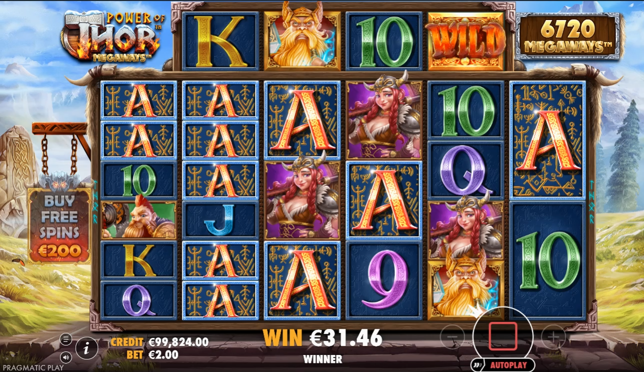 Screenshot 4 for Power of Thor: Megaways