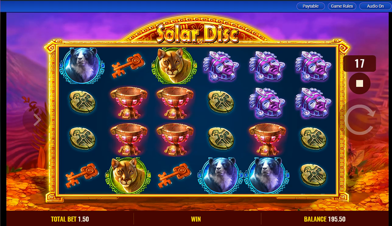 Solar Disc Demo Background