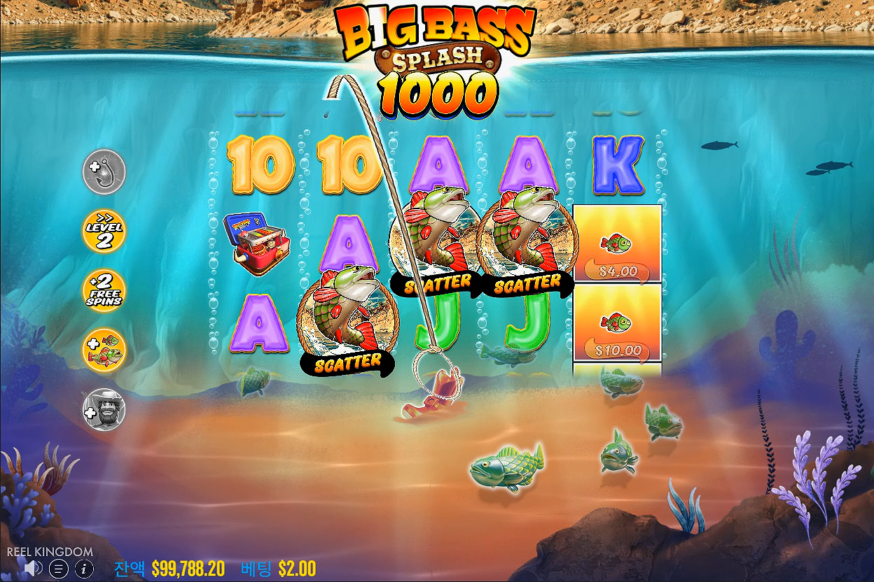 Screenshot 3 for Big Bass Splash 1000