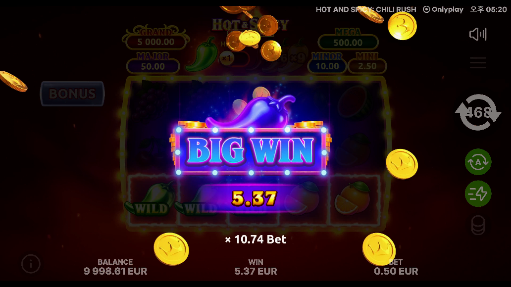 Screenshot 2 for Hot & Spicy: Chili Rush