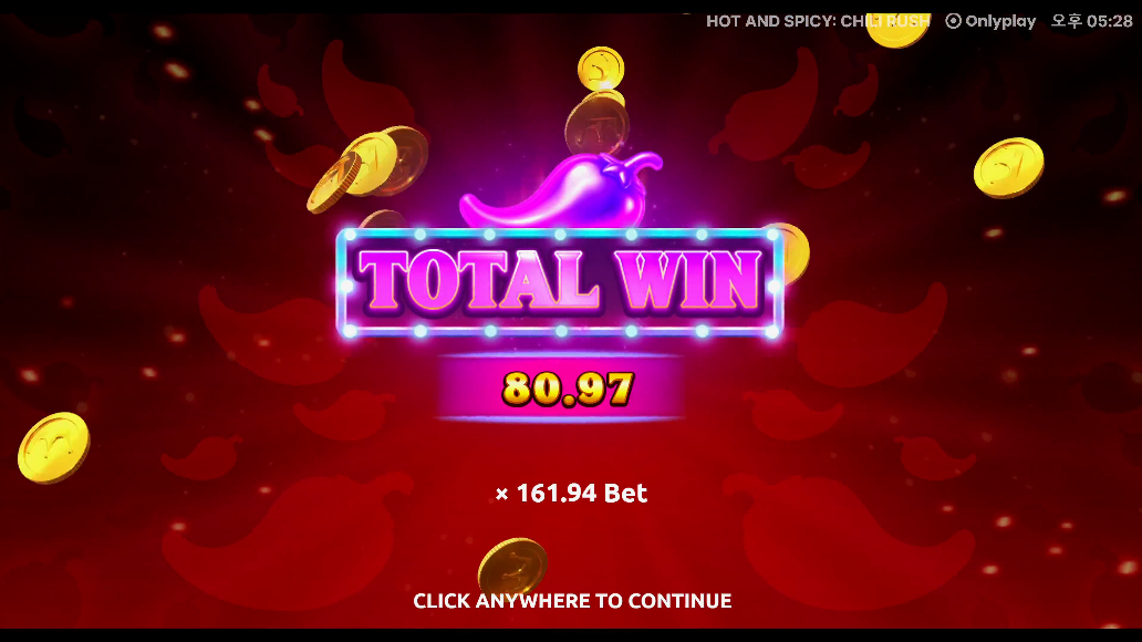 Screenshot 1 for Hot & Spicy: Chili Rush