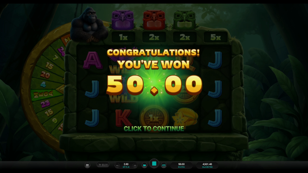 Screenshot 1 for Gorilla Fortune Punch