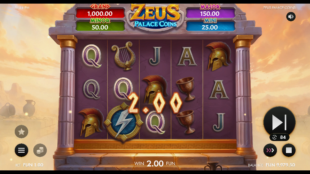 Screenshot 3 for Zeus Palace Coins