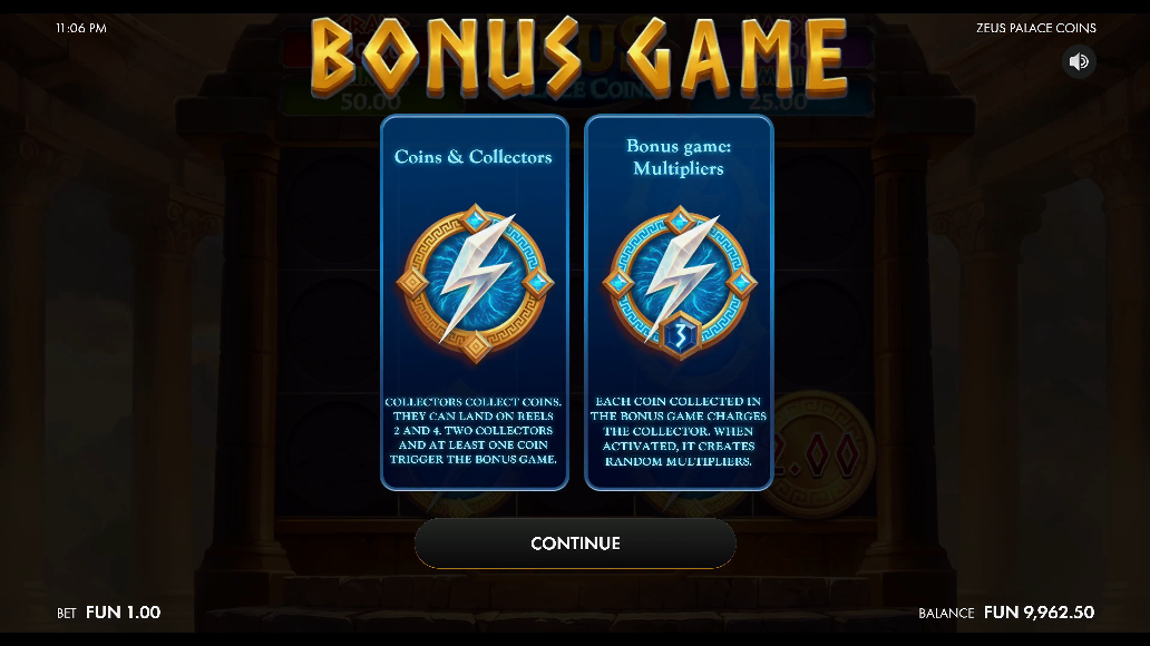 Screenshot 6 for Zeus Palace Coins
