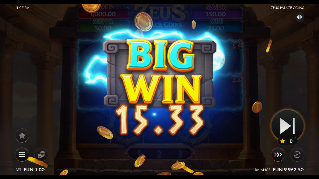 Screenshot 4 for Zeus Palace Coins