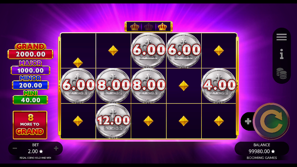 Screenshot 2 for Regal Coins Hold and Win