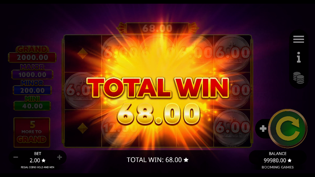 Screenshot 5 for Regal Coins Hold and Win