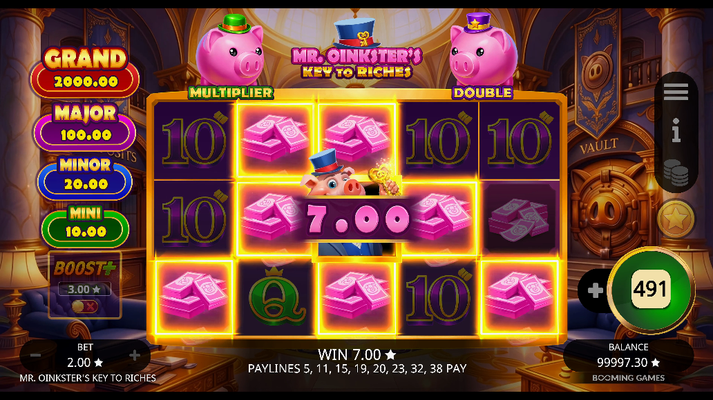 Screenshot 2 for Mr. Oinkster's Key To Riches